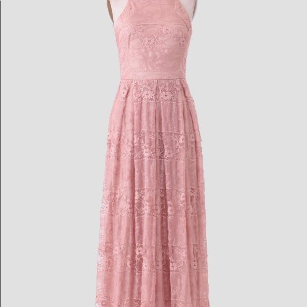 Coconinno Jane Dress Maxi Rose Blush Medium Lace